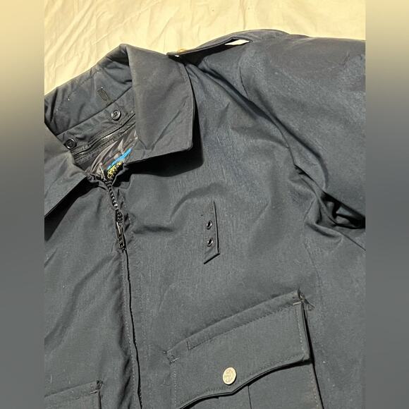 I. Spiewak Vintage Men Police Security Duty Jacket THINSULATE SZ 48 MADE IN USA - Picture 8 of 11